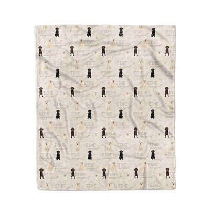 Personalized Kids Blanket | Lab