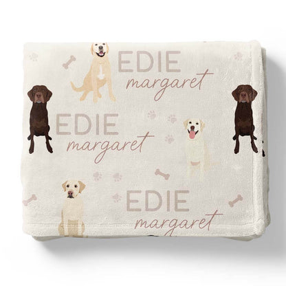 Personalized Kids Blankets | Dog Breeds - Part 1
