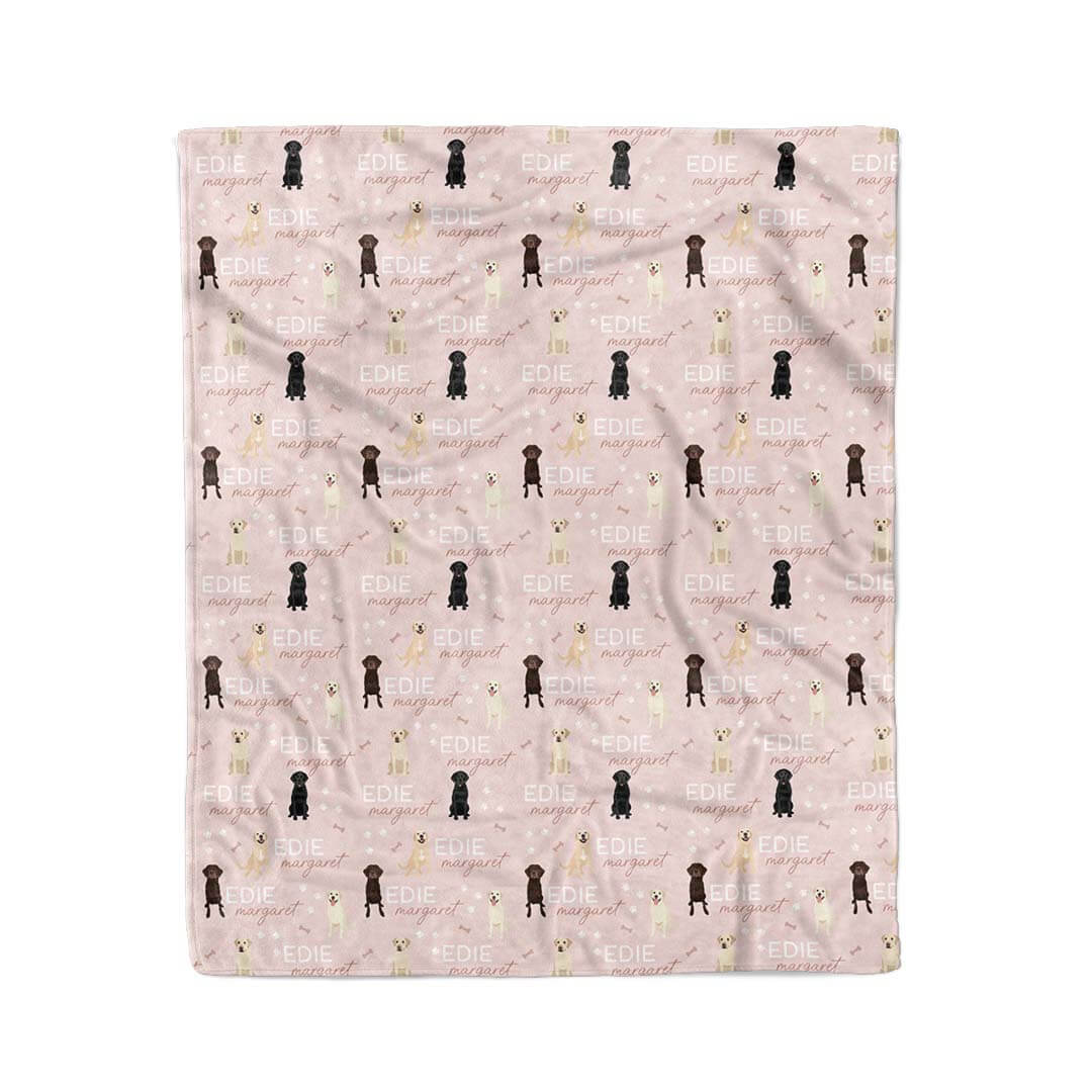 Personalized Kids Blanket | Lab