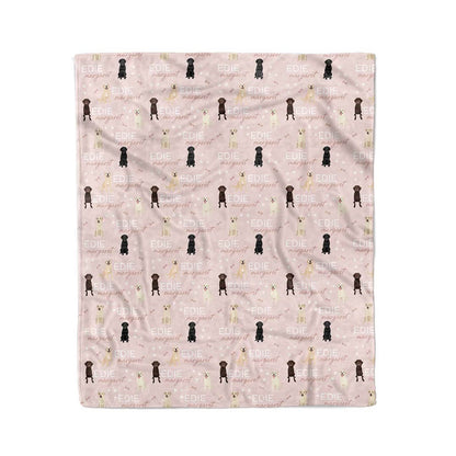 Personalized Kids Blanket | Lab