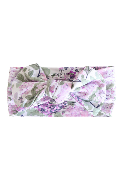 Knit Large Bow Headwrap | Lavender Lullaby