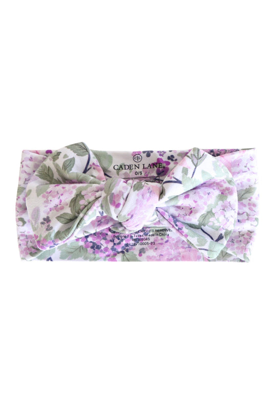 Knit Large Bow Headwrap | Lavender Lullaby
