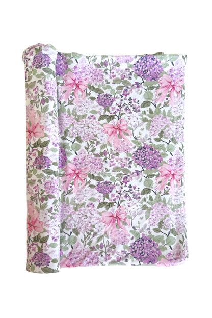Oversized Swaddle Blanket | Lavender Lullaby