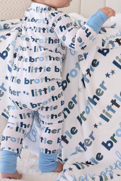 Personalized Kids Blanket | Little Sibling