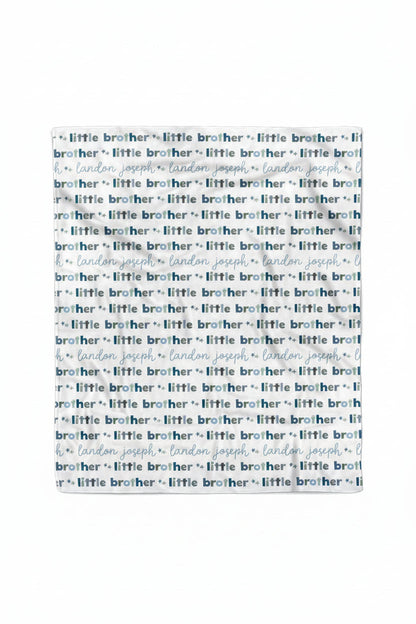 Personalized Kids Blanket | Little Sibling