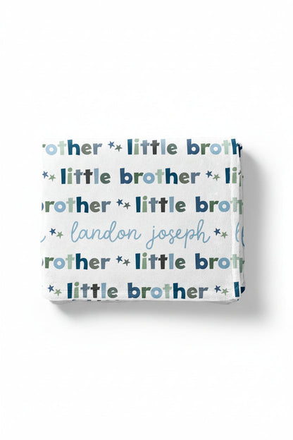 Personalized Kids Blanket | Little Sibling