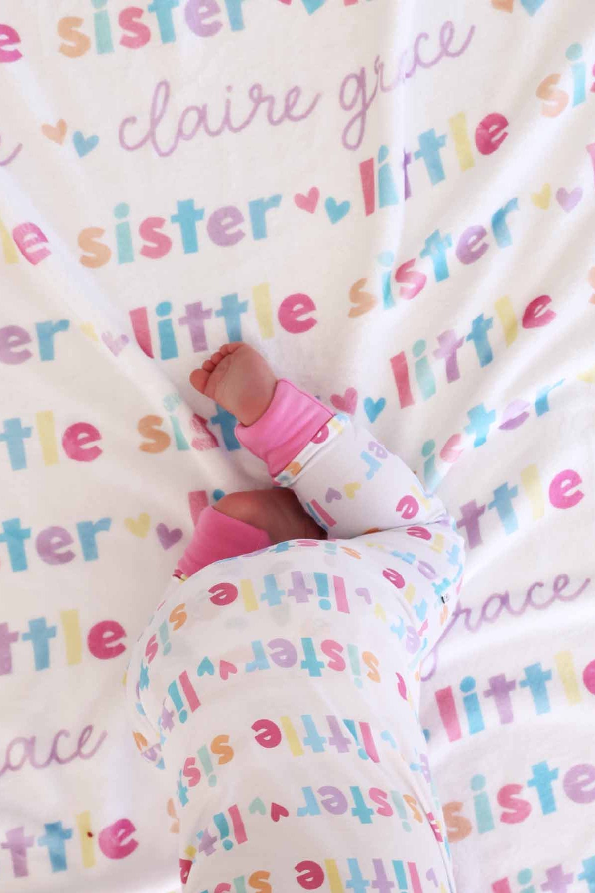 Personalized Kids Blanket | Little Sibling