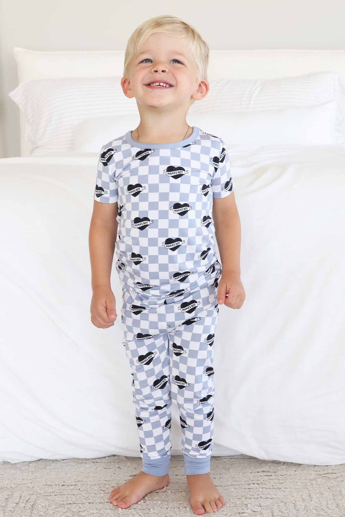 Mama's Boy Two Piece Pajama Set