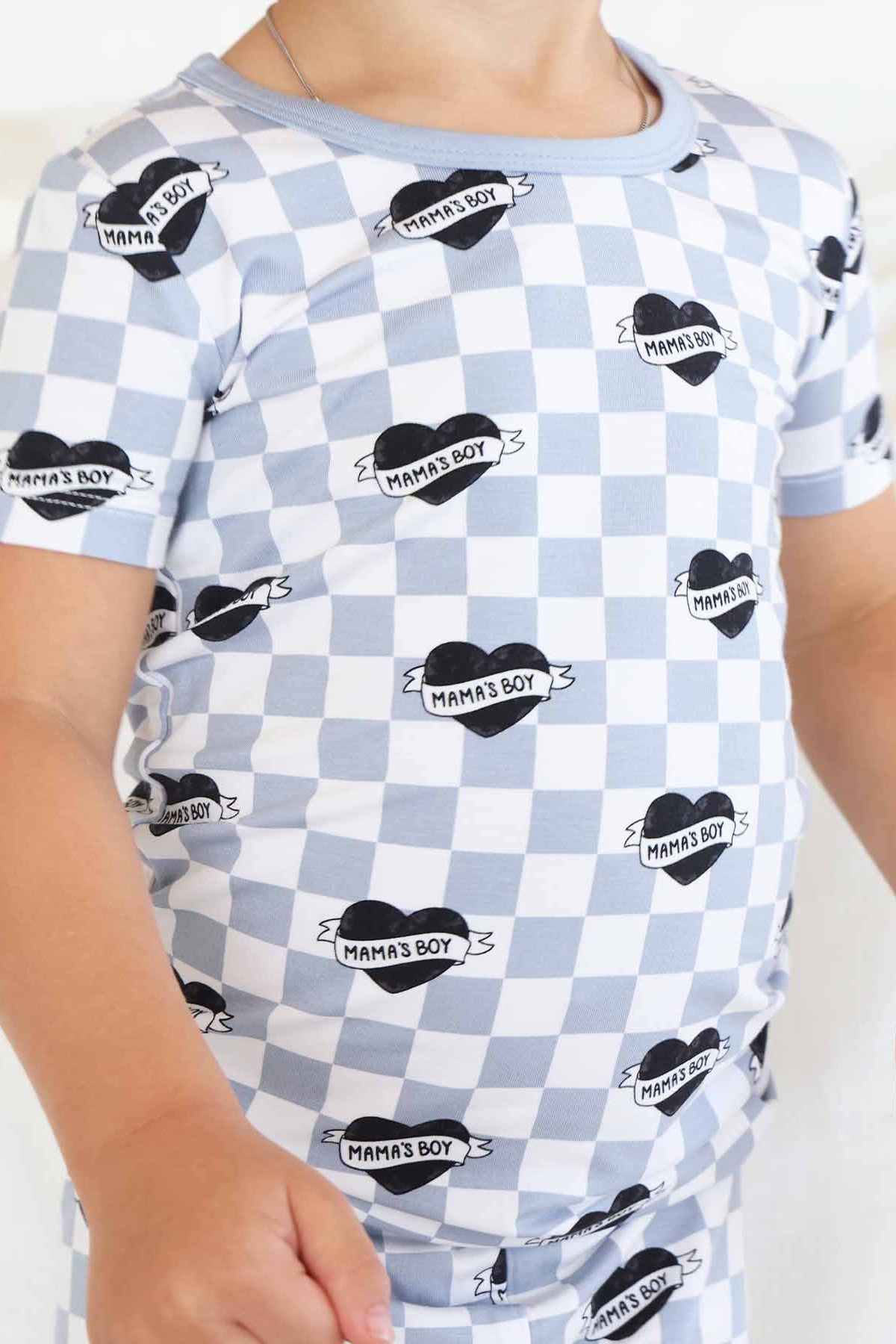 Mama's Boy Two Piece Pajama Set