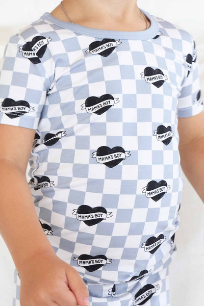 Mama's Boy Two Piece Pajama Set