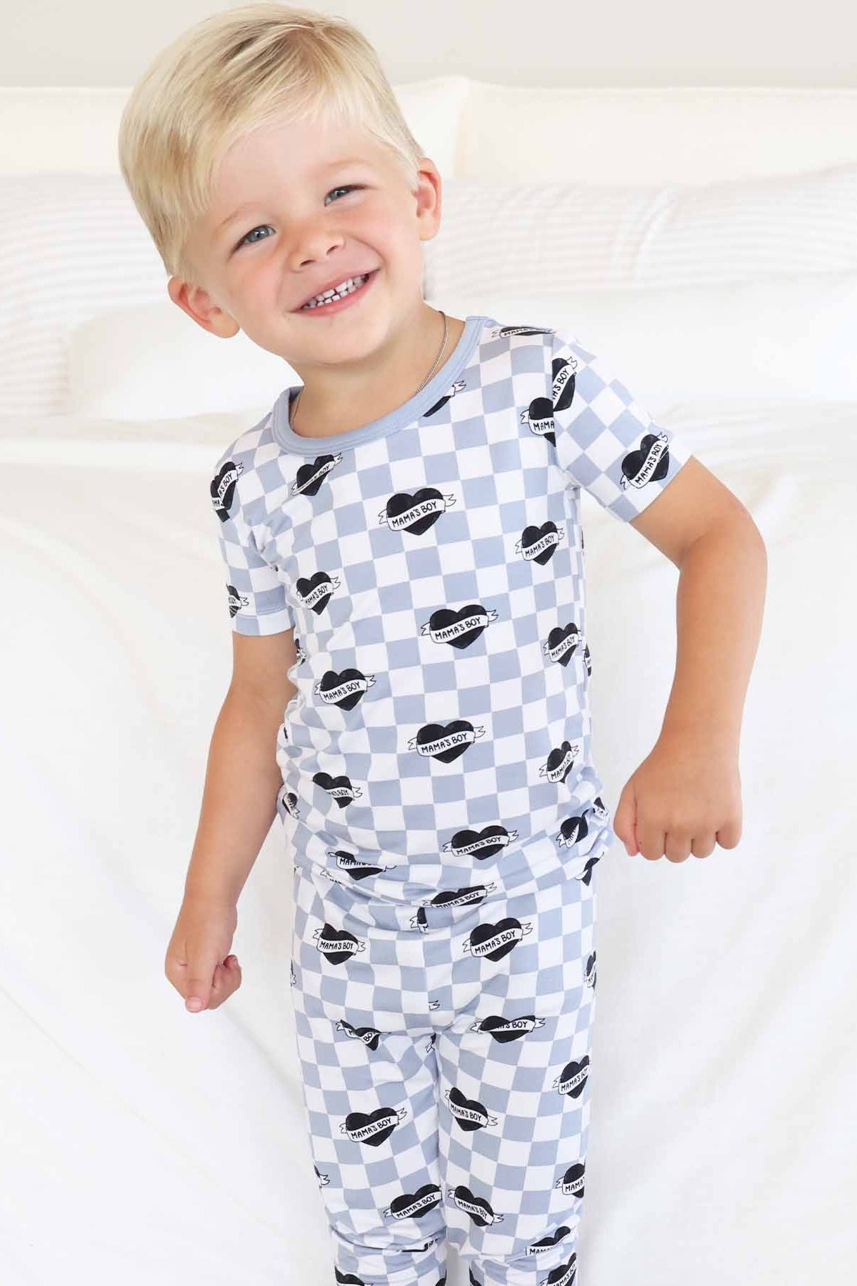 Mama's Boy Two Piece Pajama Set