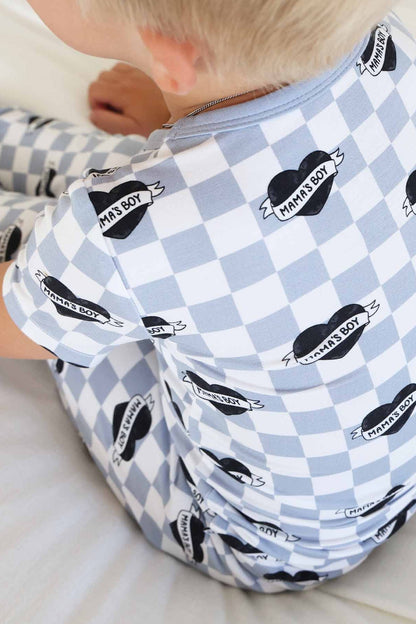 Mama's Boy Two Piece Pajama Set