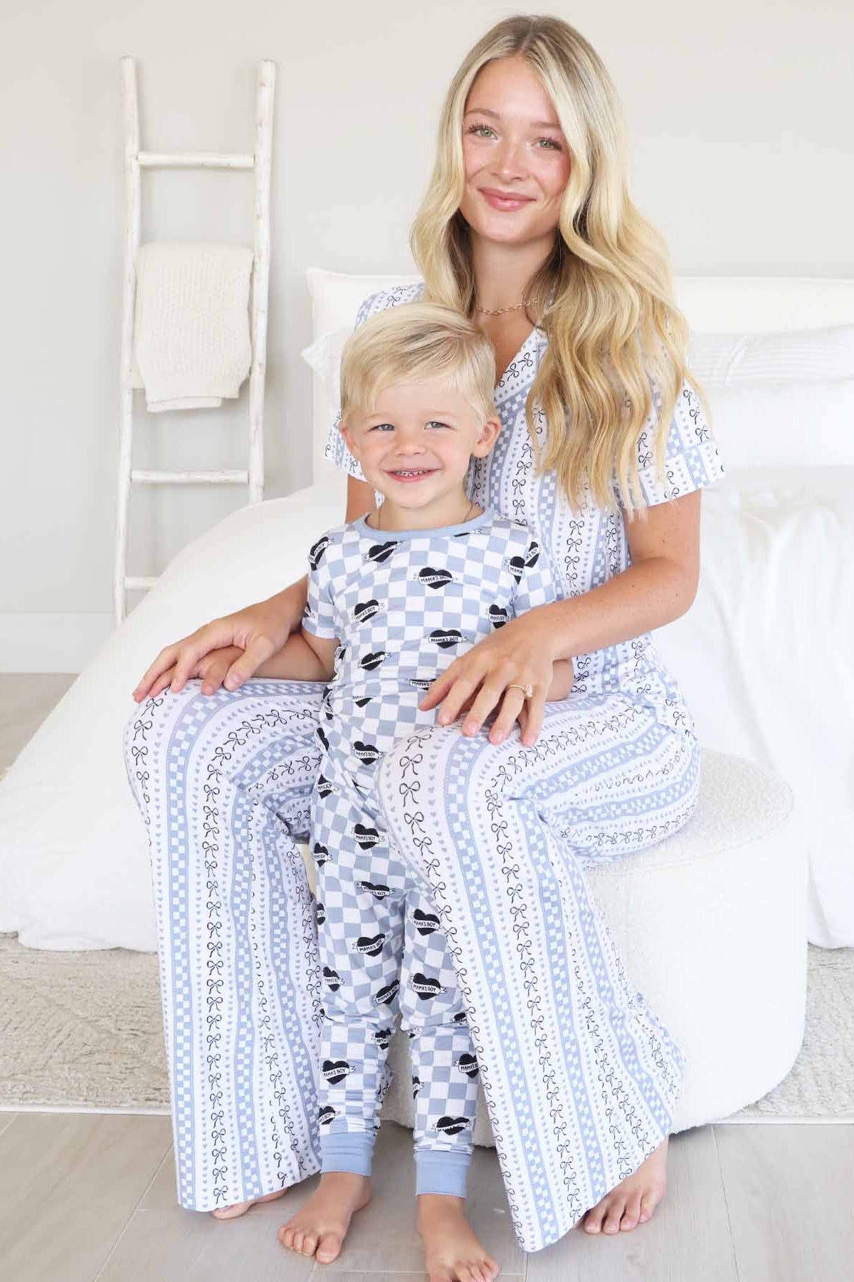 Mama's Boy Two Piece Pajama Set