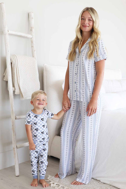 Mama's Boy Two Piece Pajama Set