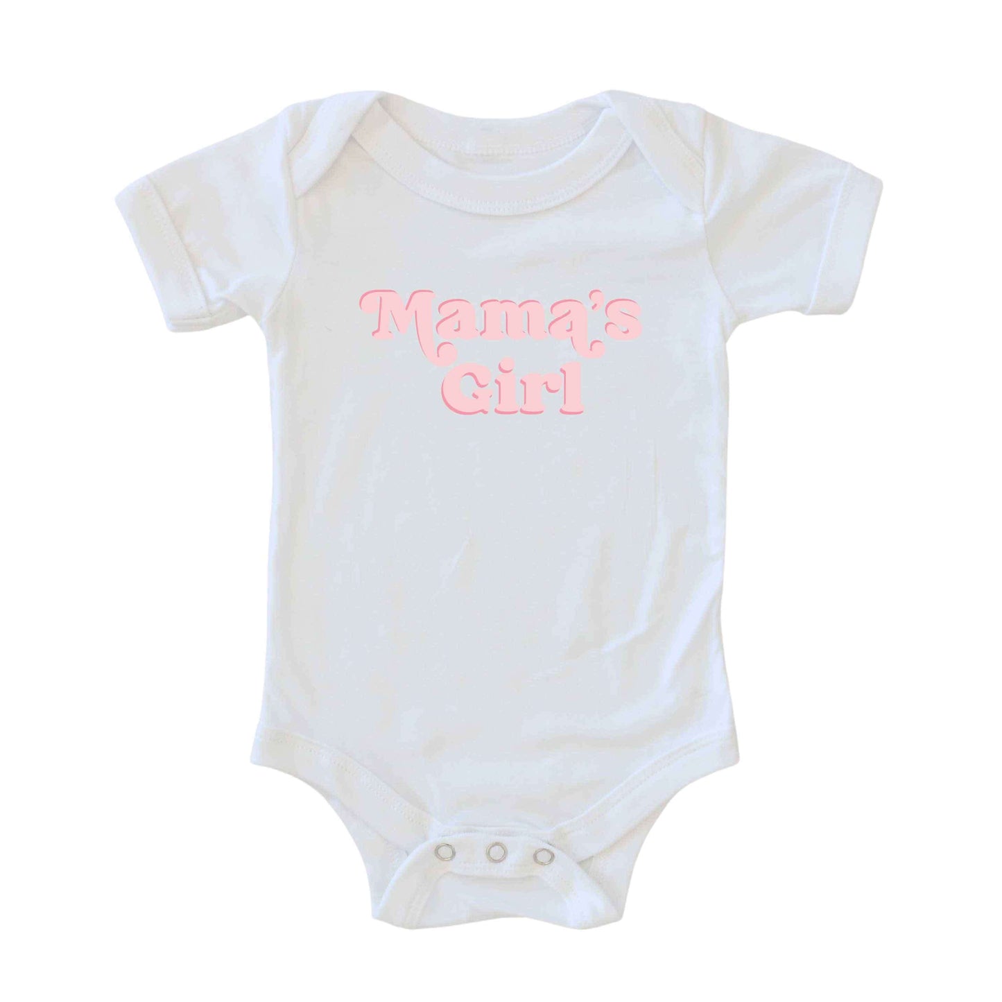 Mama's Girl Graphic Bodysuit | White