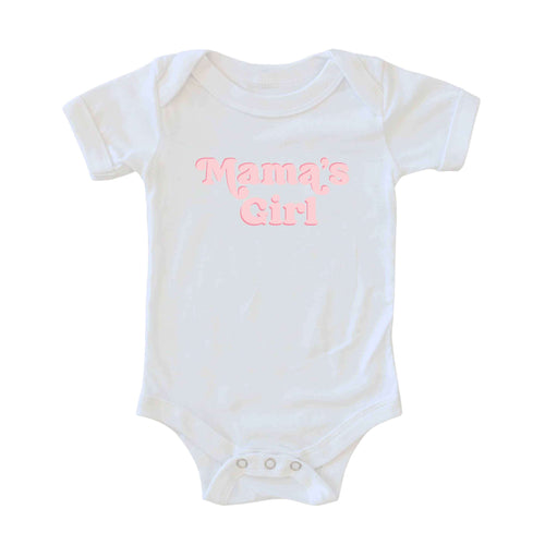 Mama's Girl Graphic Bodysuit | White
