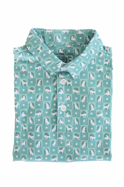 Daddy & Me Matching Short Sleeve Polos | Man's Best Friend