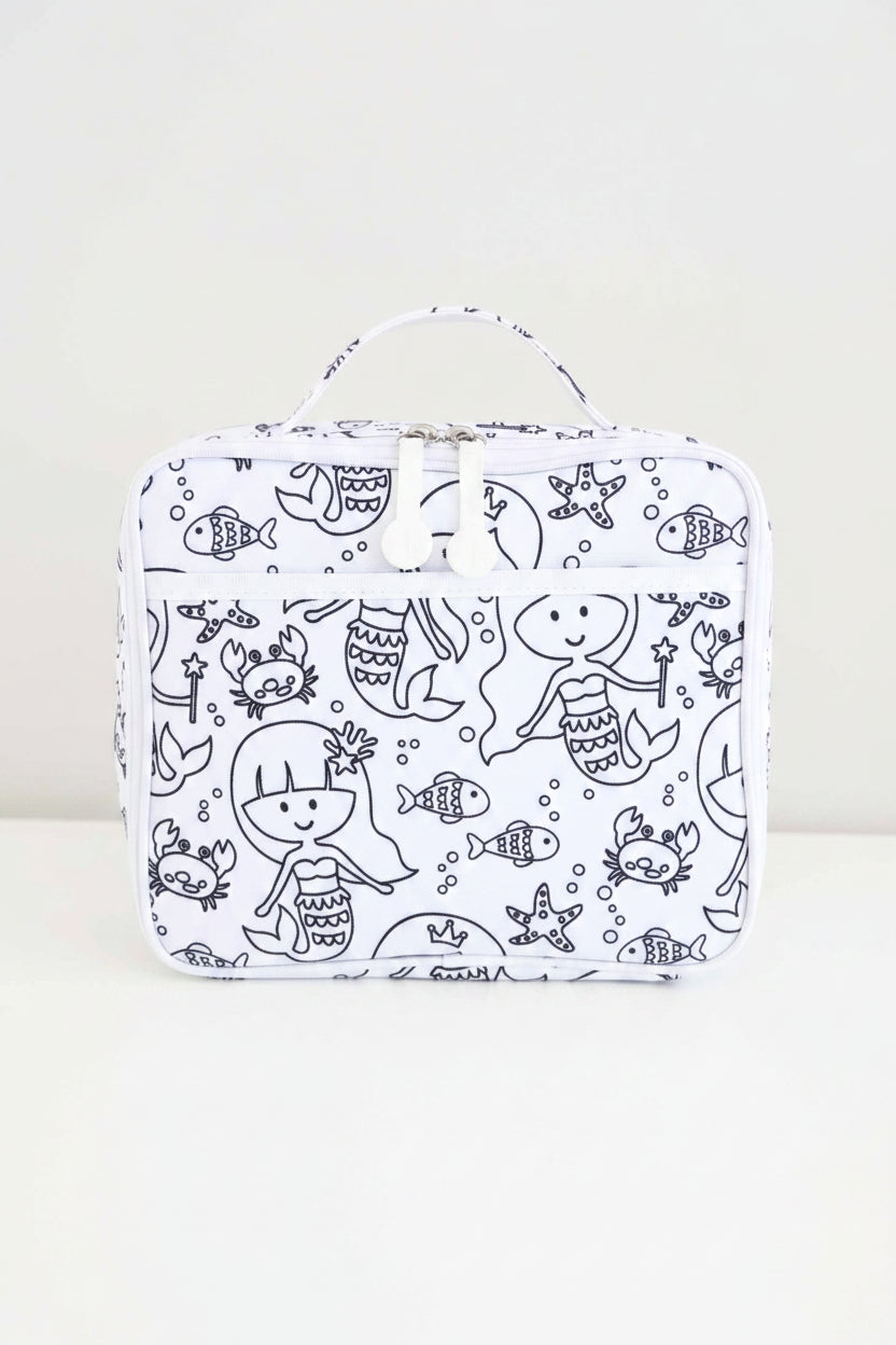 Kids Colorable Lunchbox | Mermaid Magic
