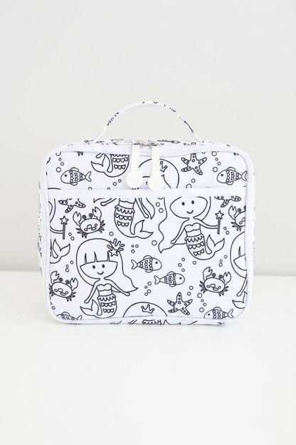 Kids Colorable Lunchbox | Mermaid Magic