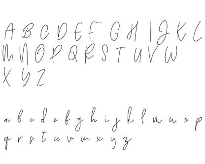 Personalized Baby Name Wood Announcement | Modern Script
