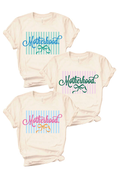 Motherhood In Color Graphic Tee | Ivory