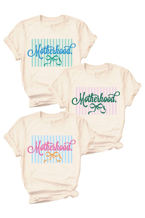 Motherhood In Color Graphic Tee | Ivory