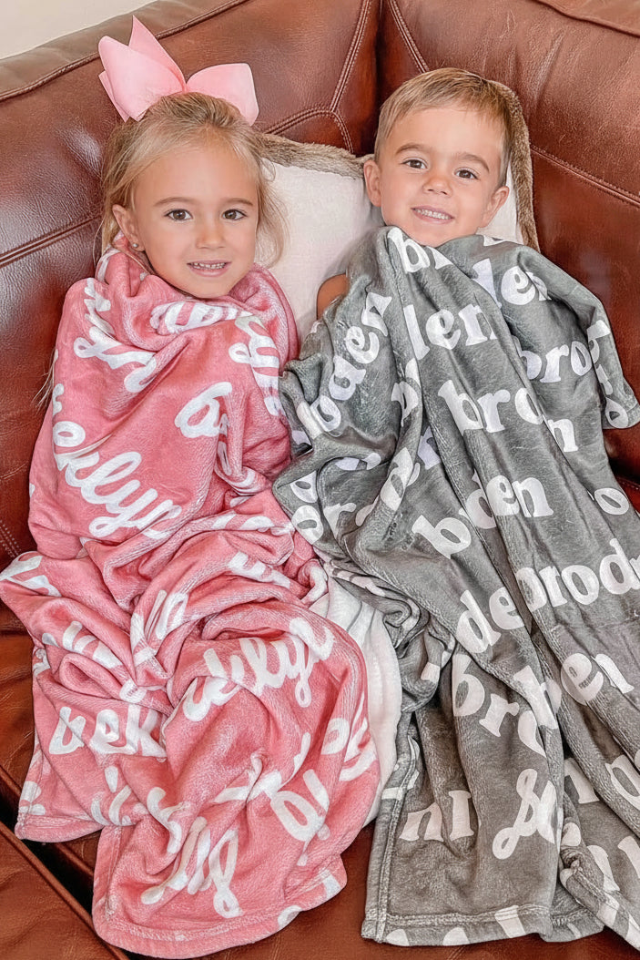 Paradise Personalized Color Blanket