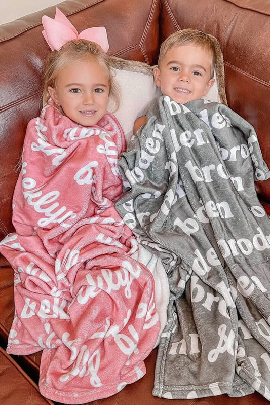 Paradise Personalized Color Blanket