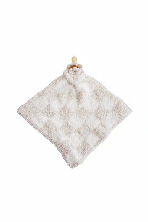 CuddleLane™ Luxe Lovey | Toffee Check