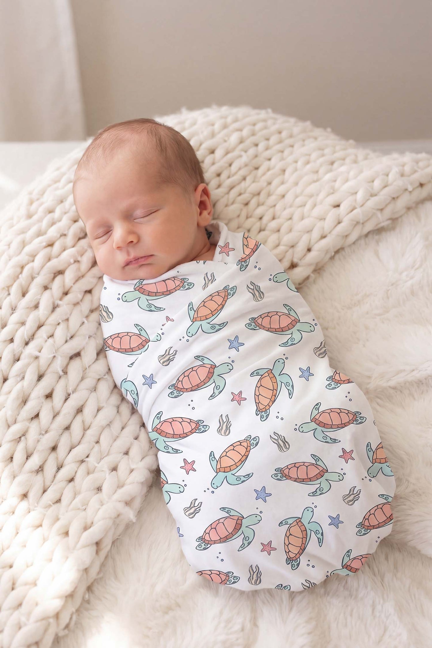Oversized Swaddle Blanket | Turtley Rad