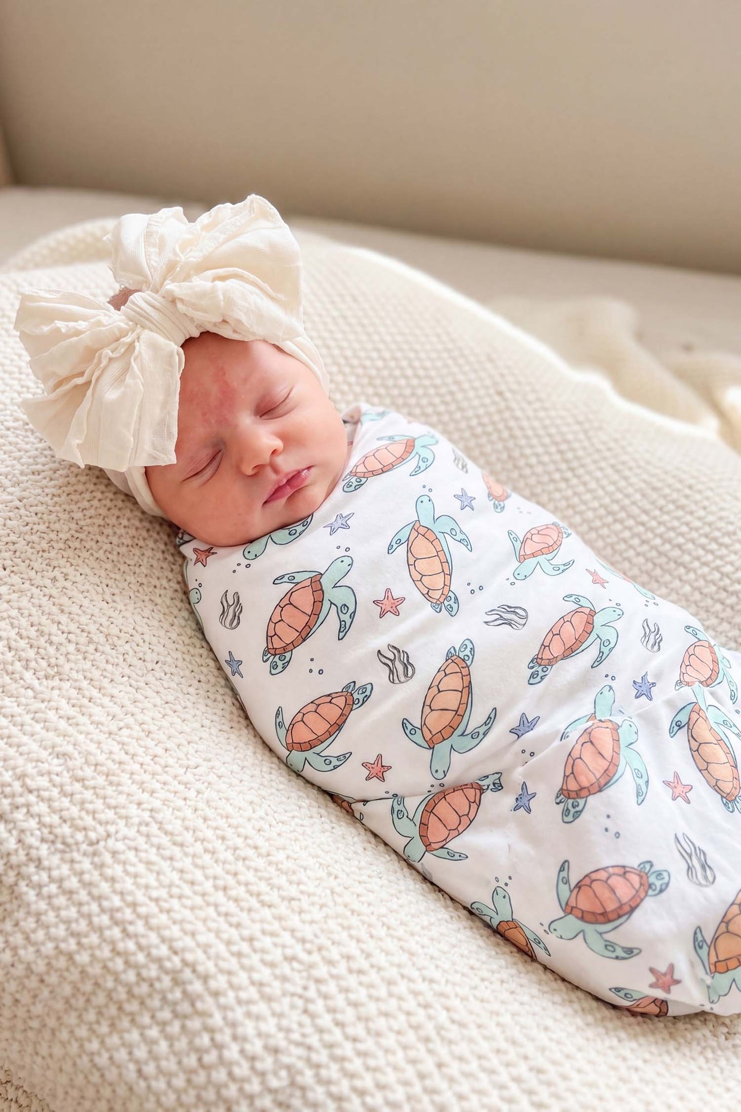 Oversized Swaddle Blanket | Turtley Rad