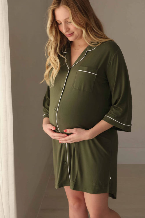 Labor & Delivery Nightgown | Olive