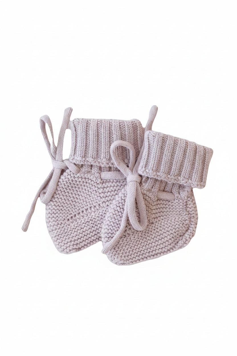 Knit Baby Booties