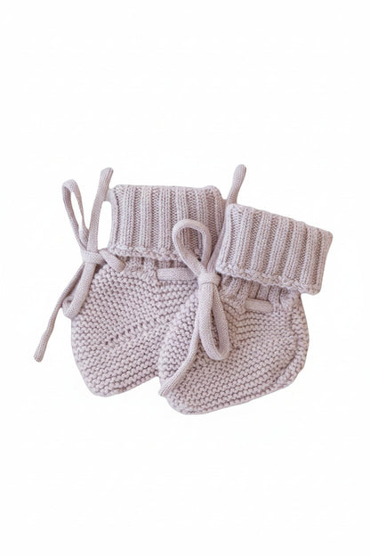 Knit Baby Booties