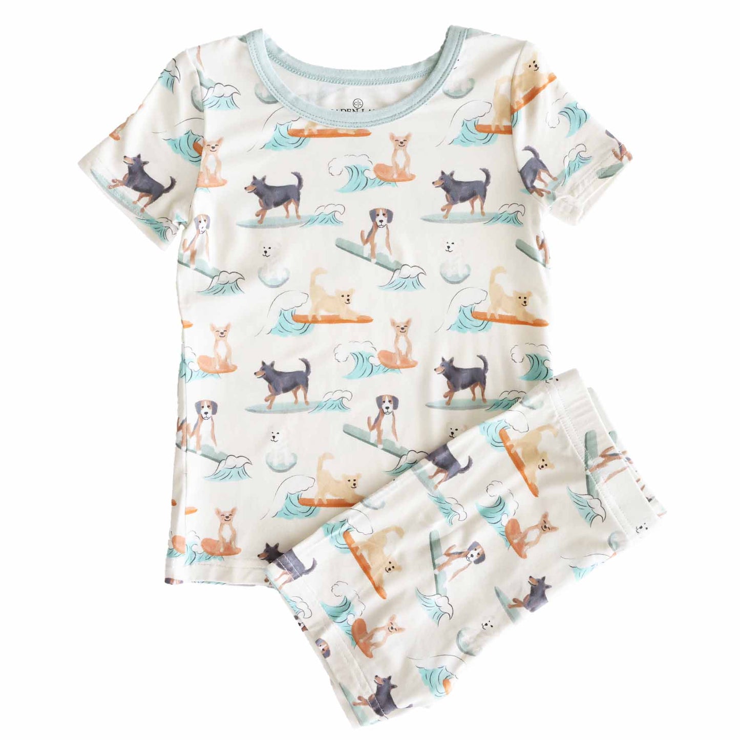 Paddle Pups Two Piece Pajama Set