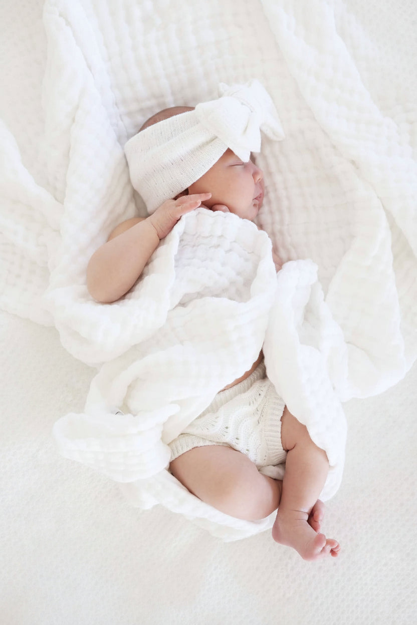 Organic Cotton Gauze Swaddle Blankets