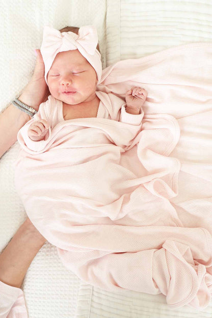All Bamboo Waffle Swaddle Blankets
