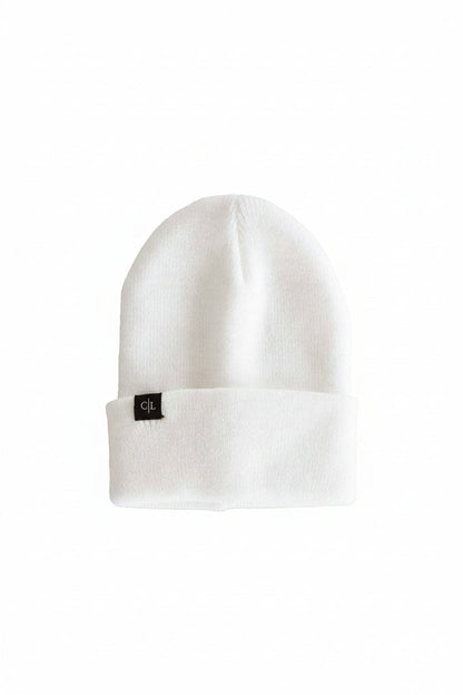 Embroidered Knit Baby Beanie