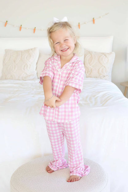 Girl's Two Piece Flare Lounge Sets