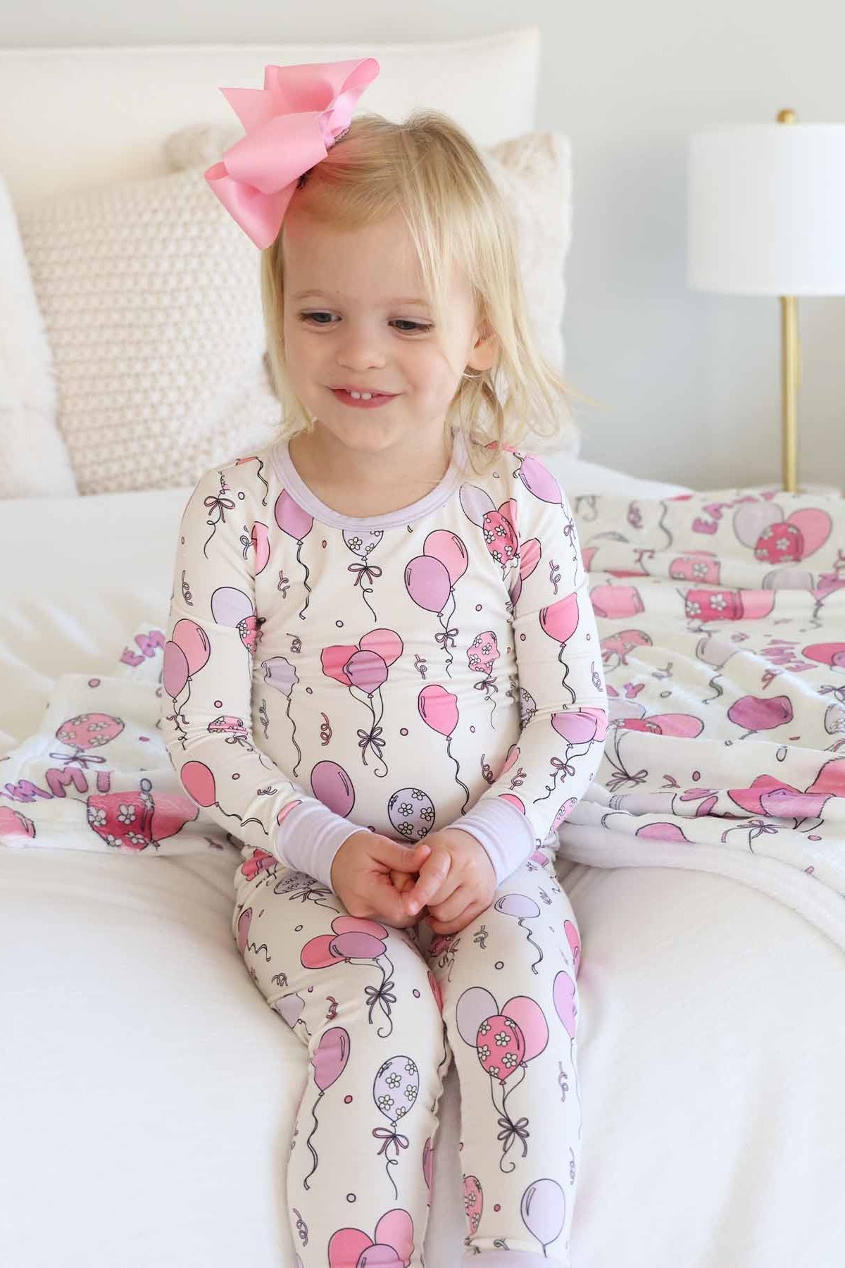 Party Time Two Piece Pajama Set | Pink