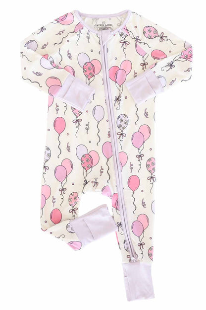 Party Time Convertible Zip Romper | Pink