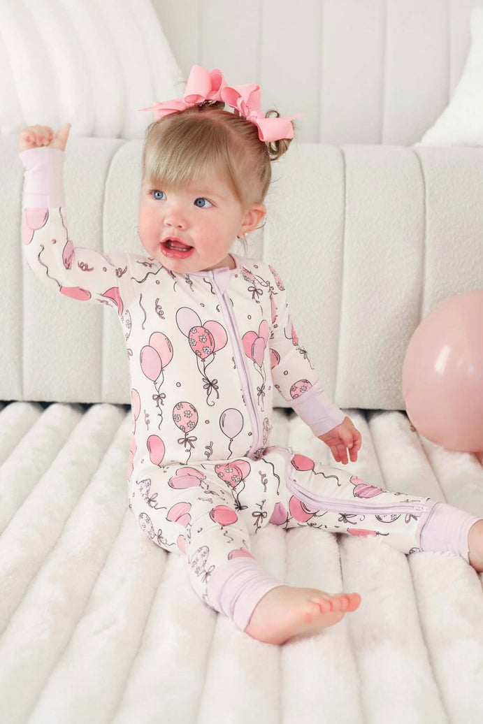 Party Time Convertible Zip Romper | Pink