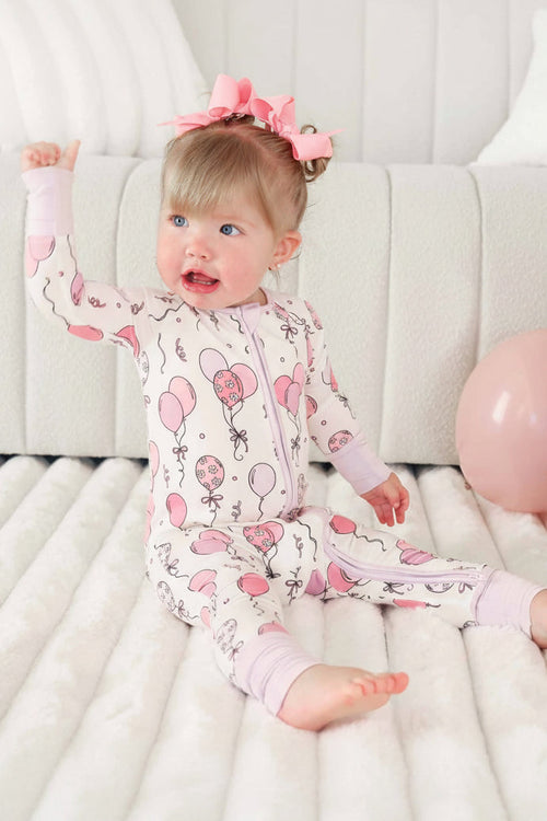 Party Time Convertible Zip Romper | Pink