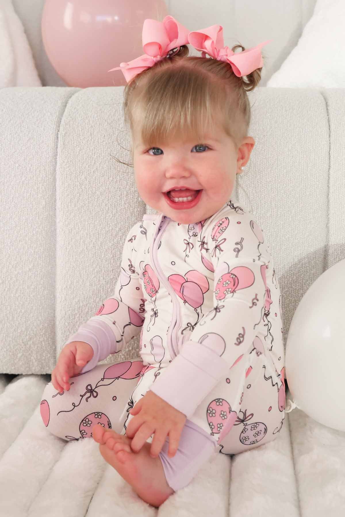 Party Time Convertible Zip Romper | Pink