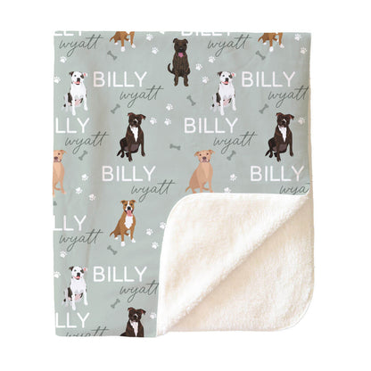 Personalized Kids Blankets | Dog Breeds - Part 1