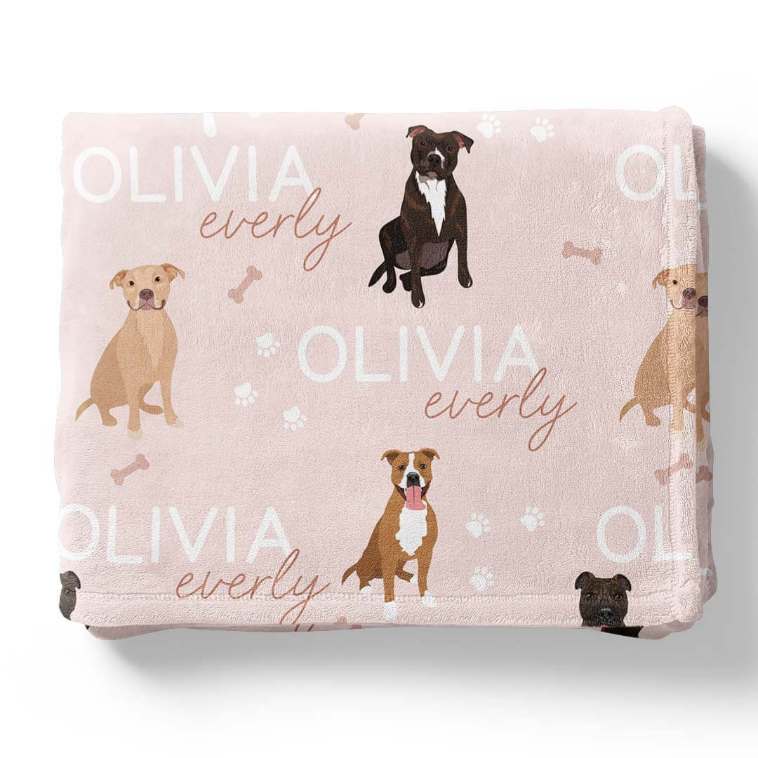Personalized Kids Blankets | Dog Breeds - Part 1