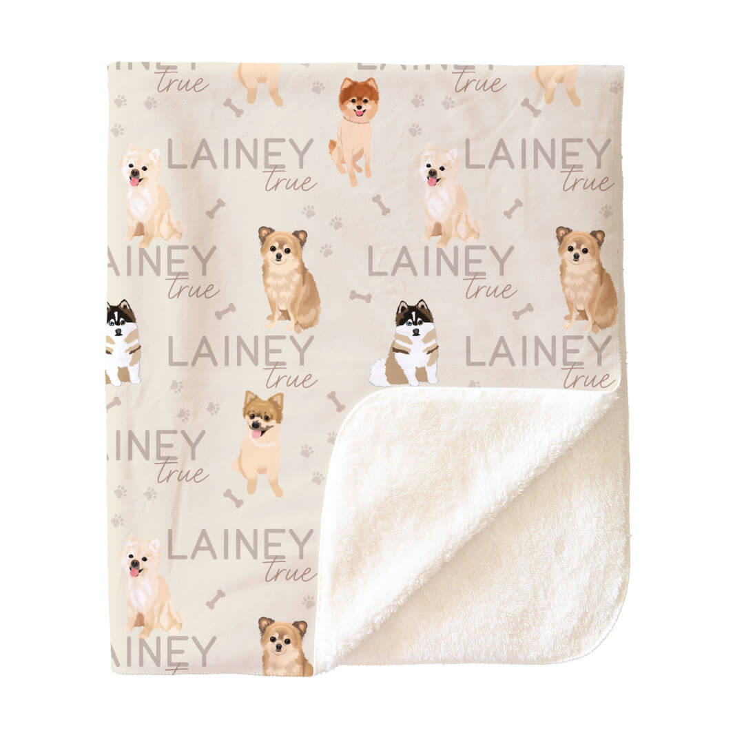 Personalized Kids Blankets | Dog Breeds - Part 1
