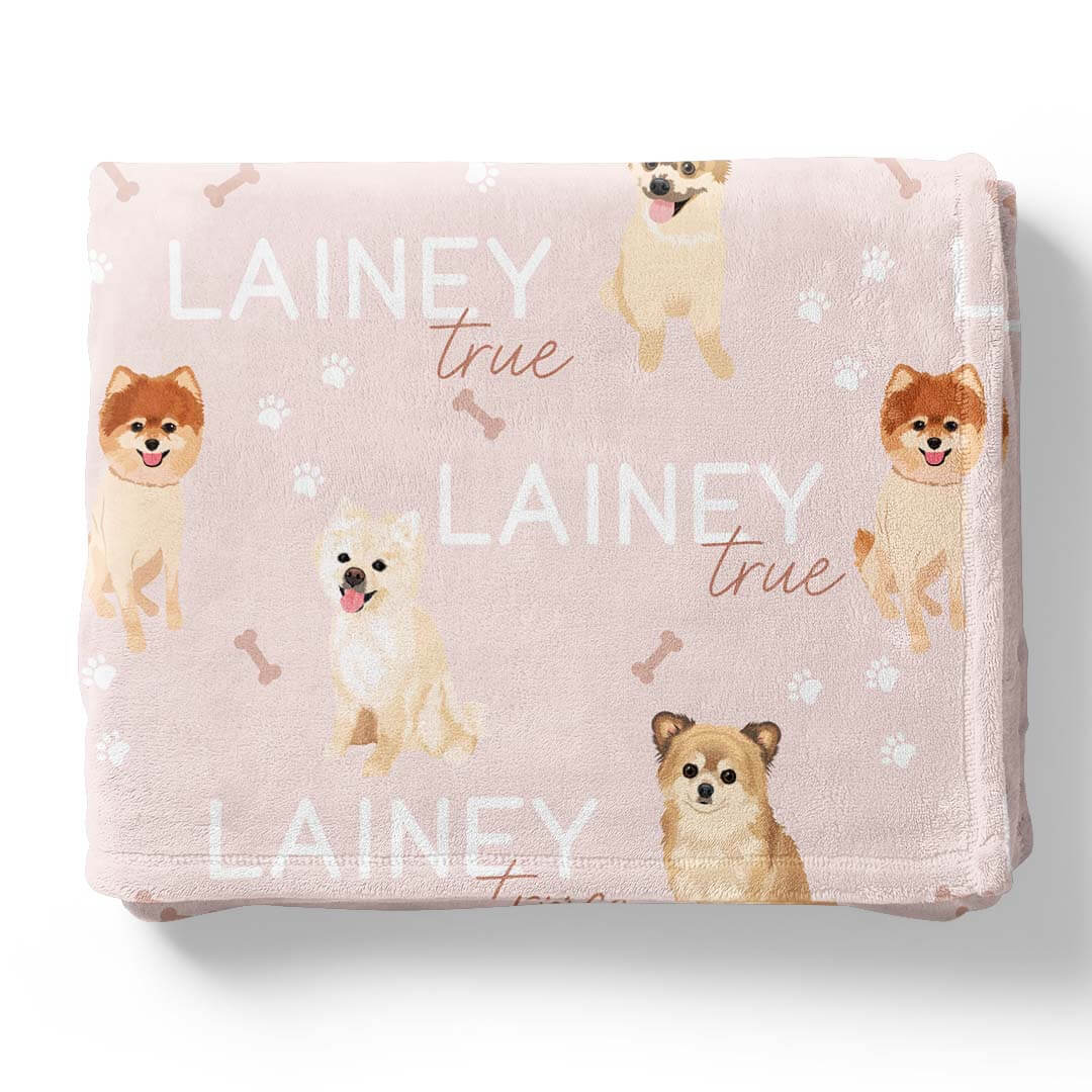 Personalized Kids Blankets | Dog Breeds - Part 1