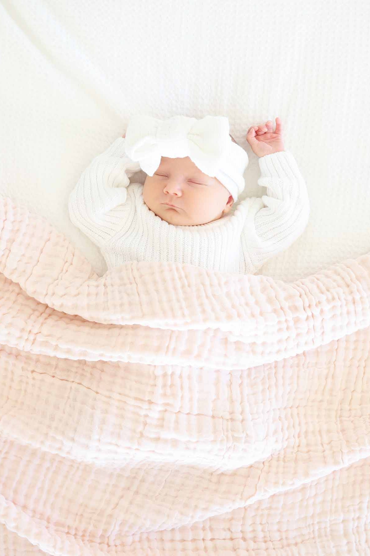Organic Cotton Gauze Swaddle Blankets