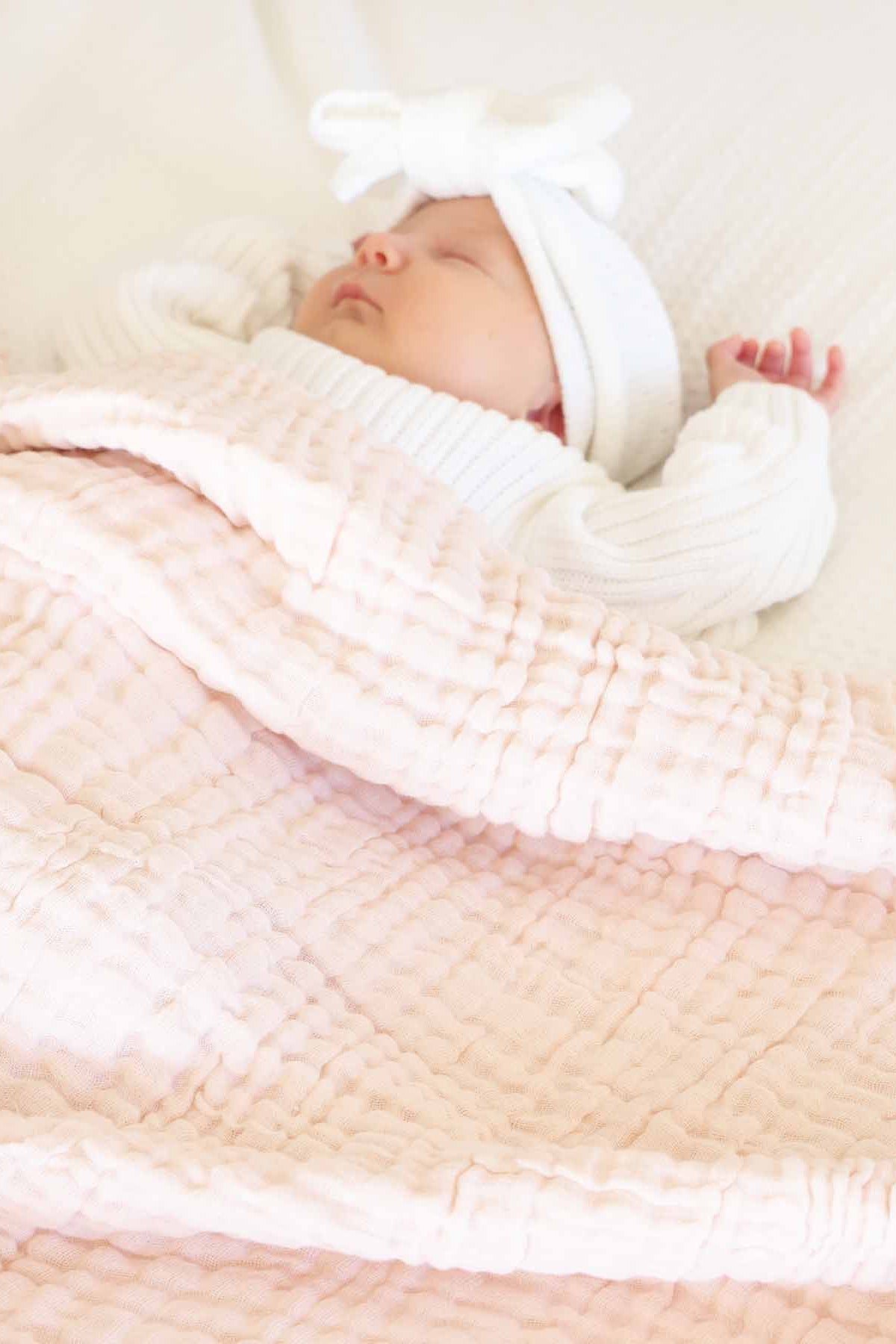 Organic Cotton Gauze Swaddle Blankets